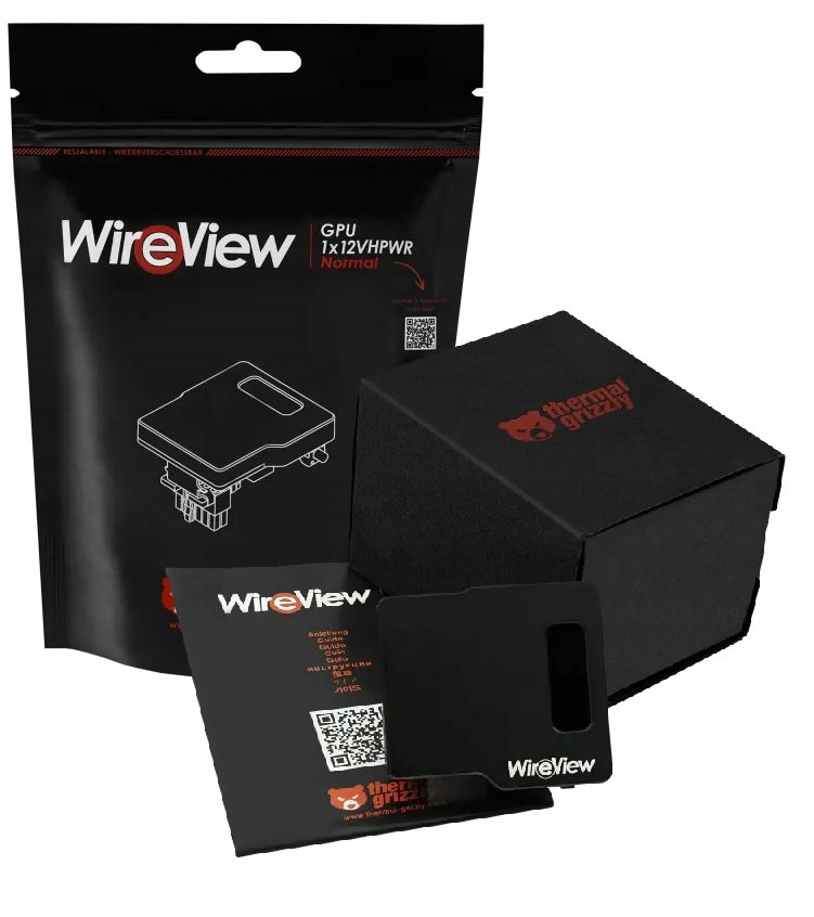 Thermal Grizzly Wireview Gpu, 1X 12VHPWR Normal 16-PIN měřič odběru