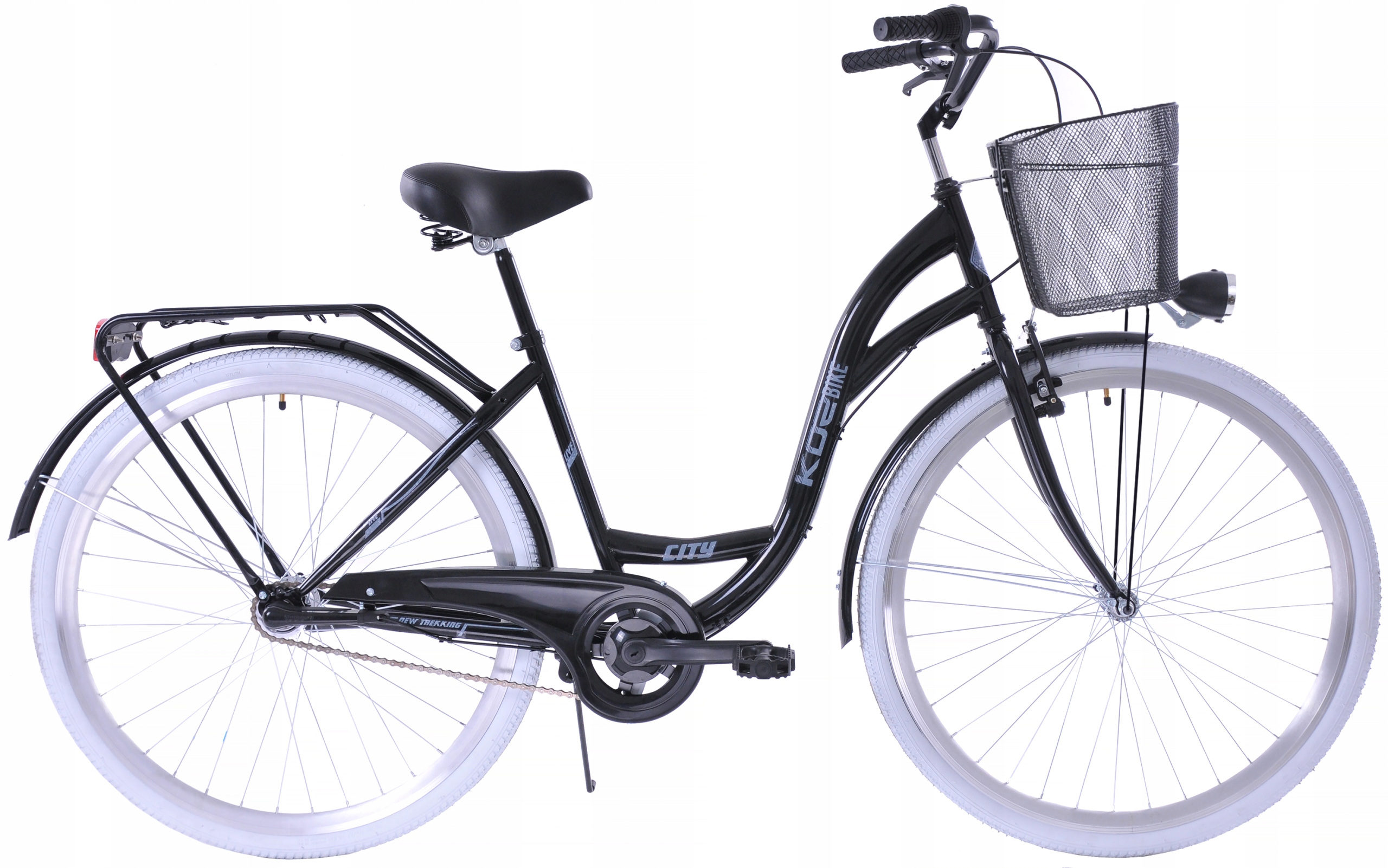 

Rower Miejski 28 damski Damka 3Bieg KOZBIKE14 Kosz