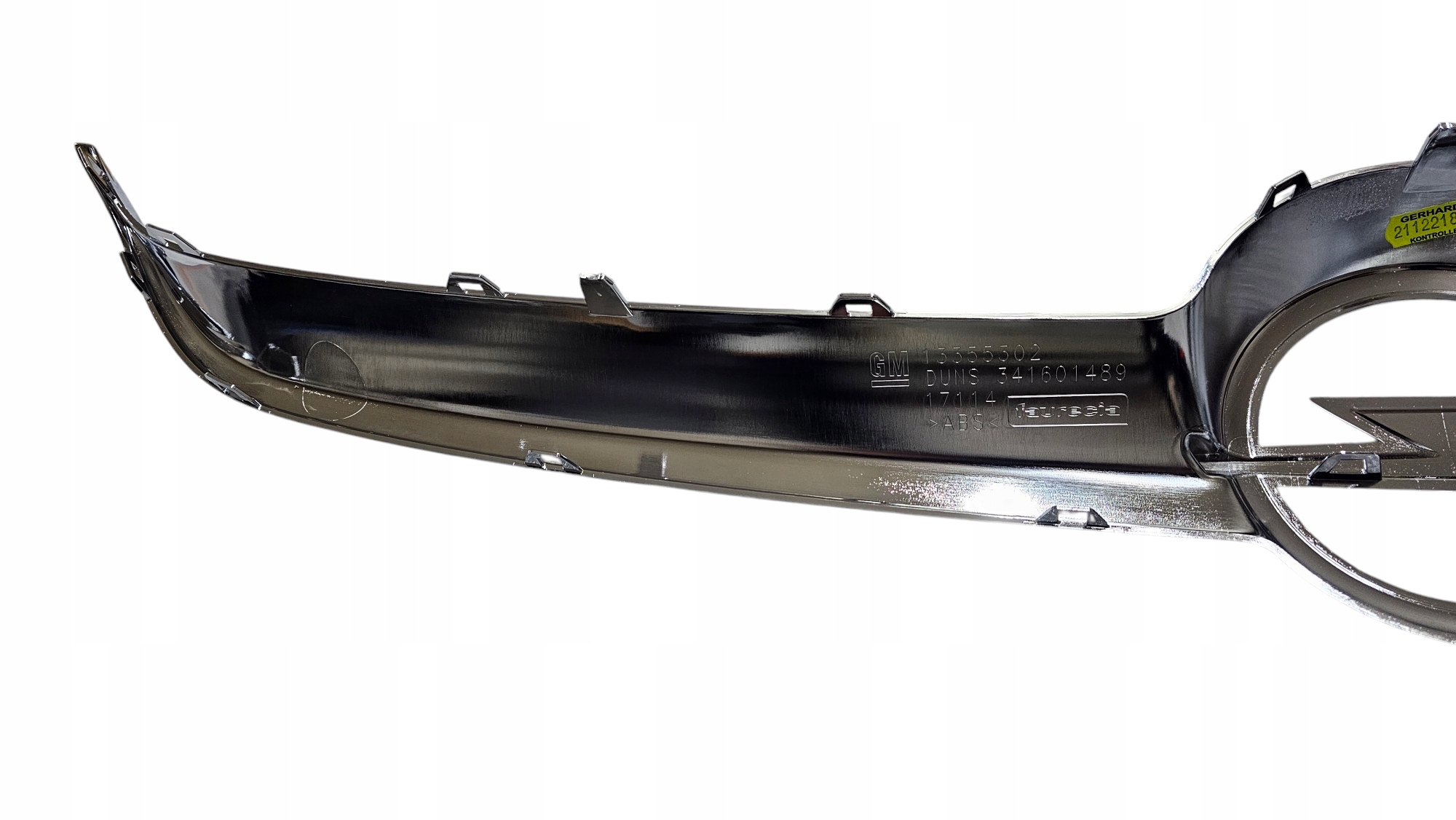 LISTWA CHROM ATRAPY EMBLEMAT OPEL ADAM 13355302 13355301 ORYG NEW Stan opakowania oryginalne