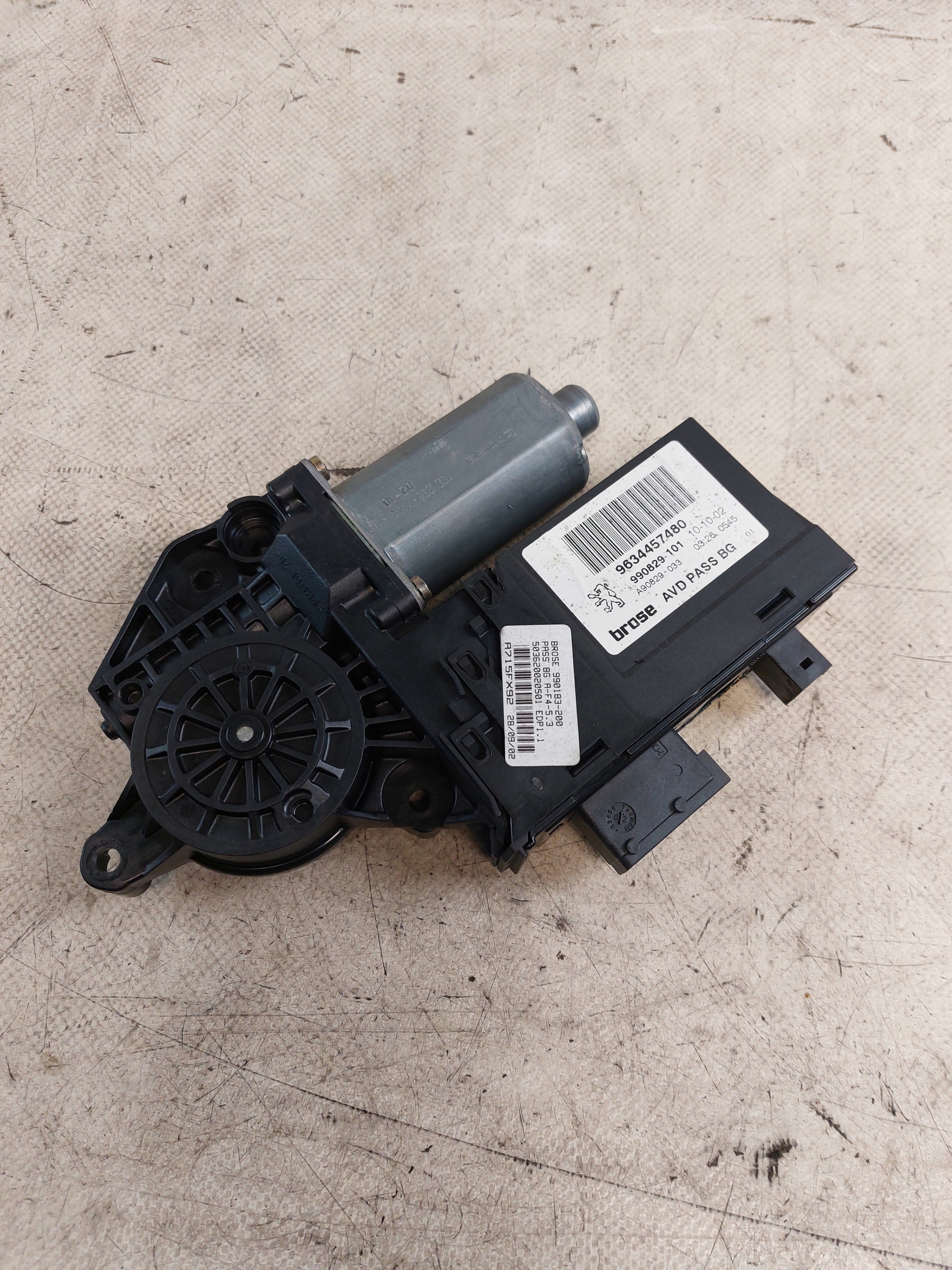 mini motor windows right front PEUGEOT 307