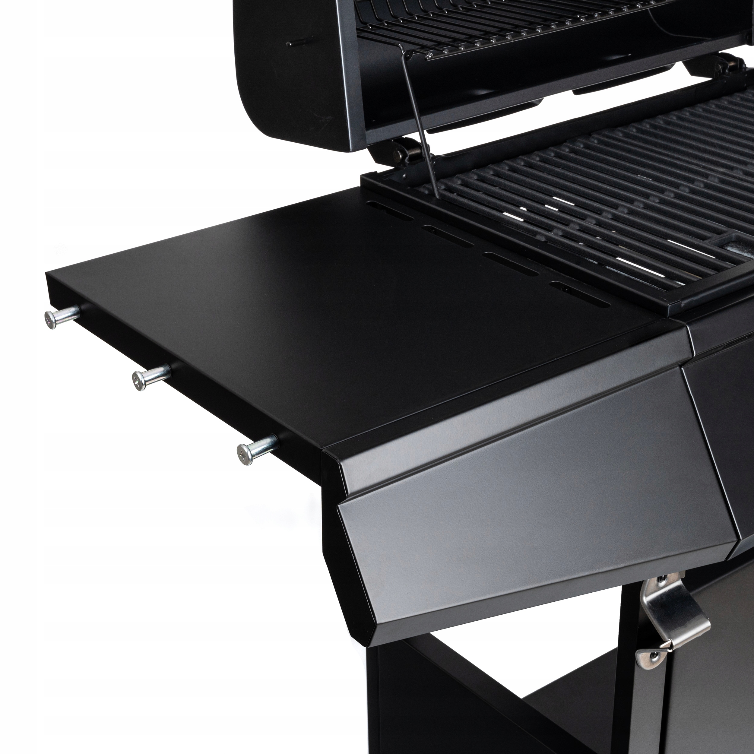 MOCNY GRILL GAZOWY STALOWY RUSZT ŻELIWNY 6+1 VEGAS BLACK 12,9 kW +REDUKTOR Wysokość grilla 102 cm
