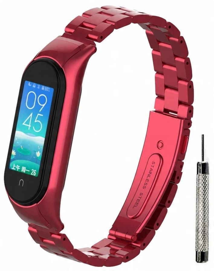 

Pasek Opaska do Xiaomi MI Band 3/4 Przyrząd Kolory