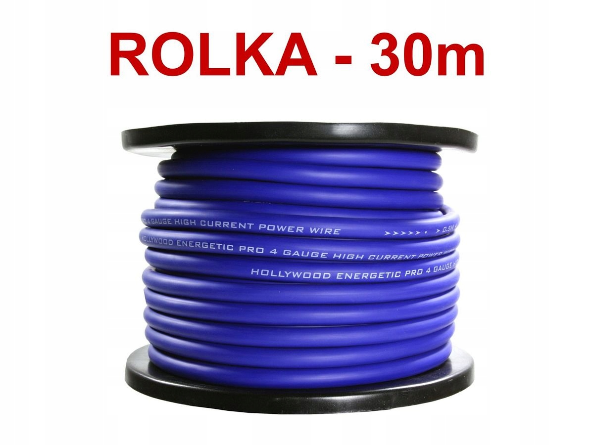 Hollywood Pro PC-BL4 – napájací kábel 21 mm2 /30 m