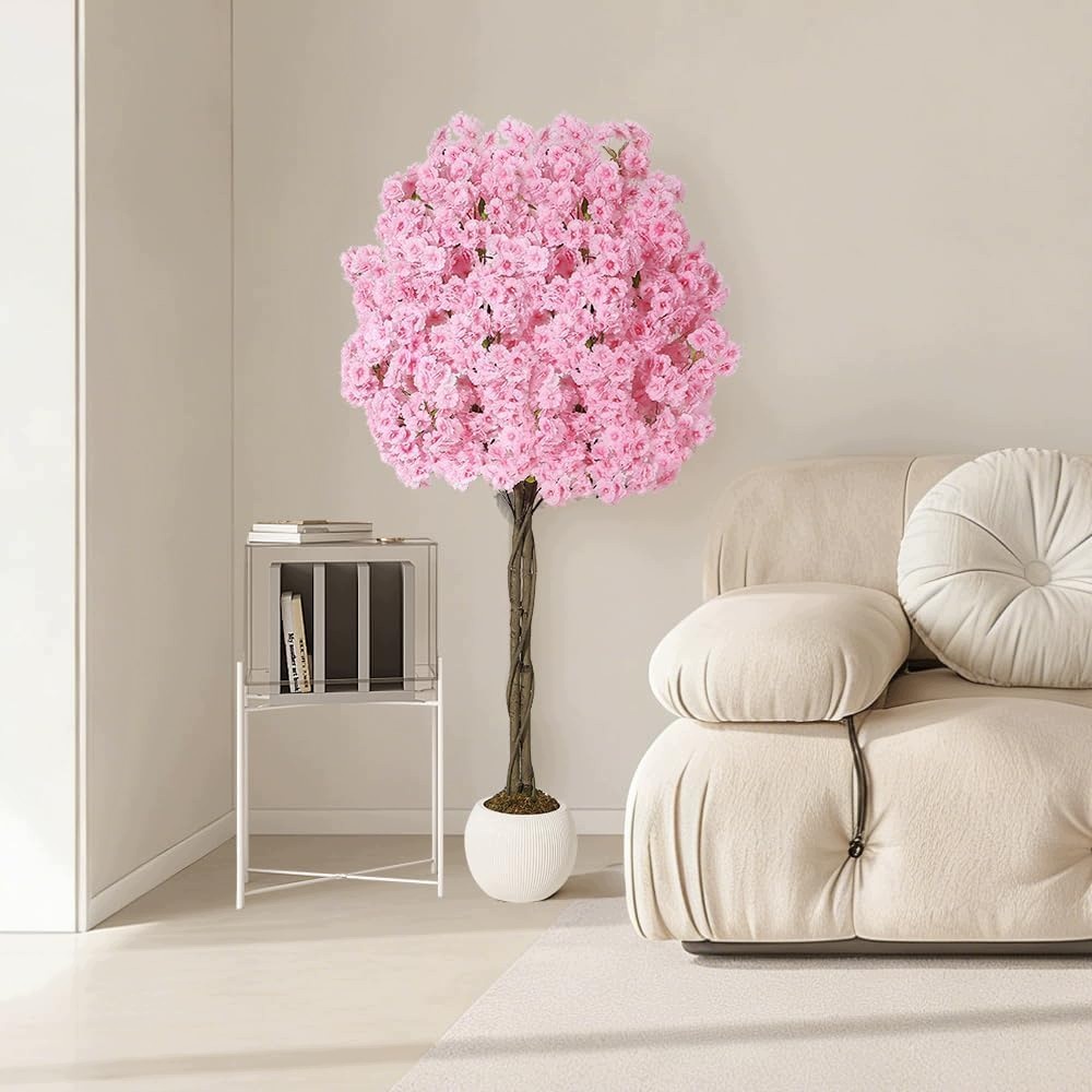 Umělá japonská třešeň (sakura) 150 cm – kvetoucí stromek jako dekorace do interiéru