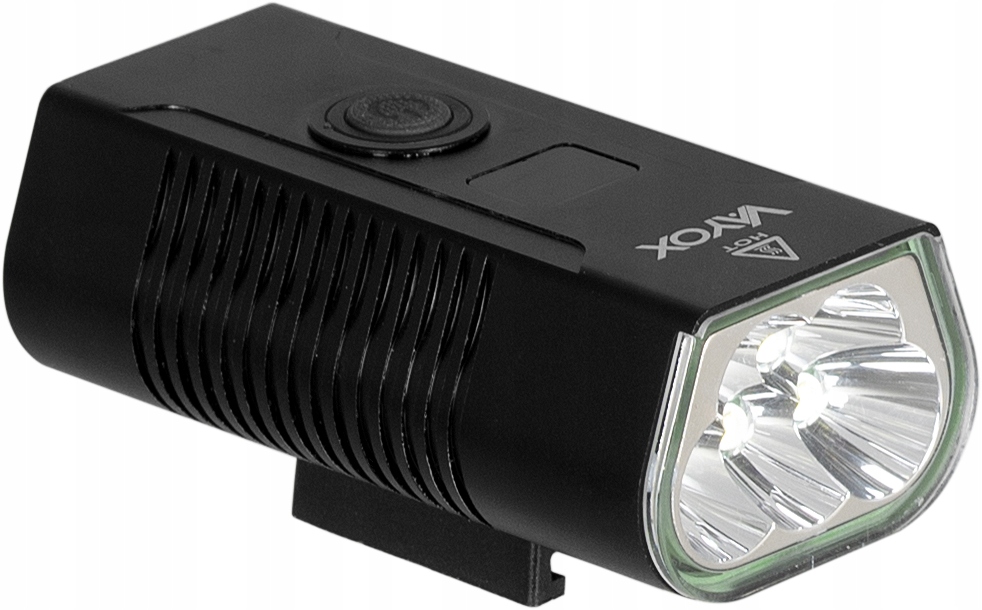 LAMPKA ROWEROWA PRZÓD 5xLED PRO OŚWIETLENIE ROWEROWE POWERBANK USB VAYOX Zasilanie akumulator