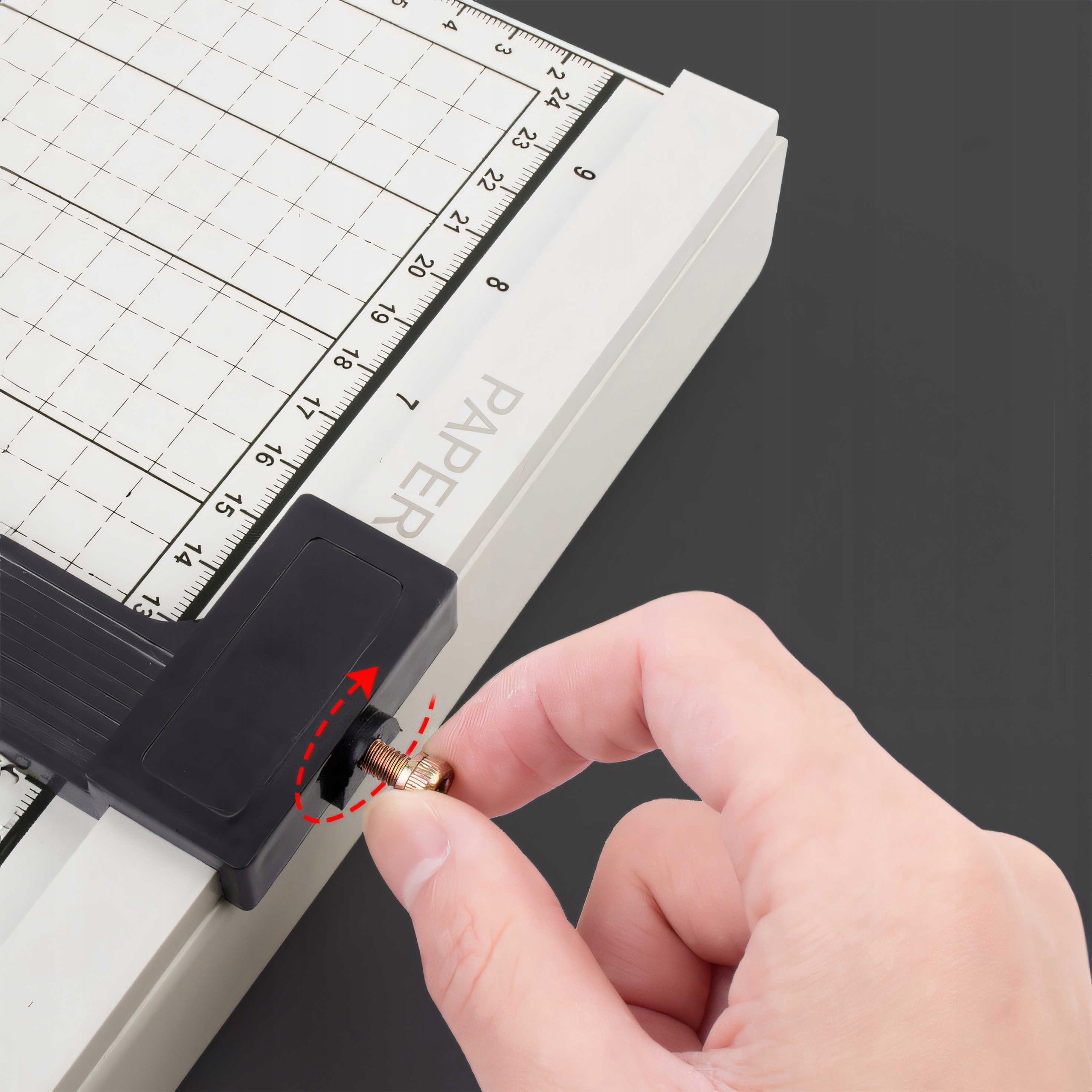 GILOTYNA TRYMER OBCINARKA MASZYNKA MASZYNA DO CIĘCIA PAPIERU A4 A5 METALOWA Marka inny