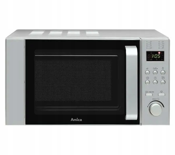 Kuchenka mikrofalowa Amica AMGF20E2I 700W Srebrny