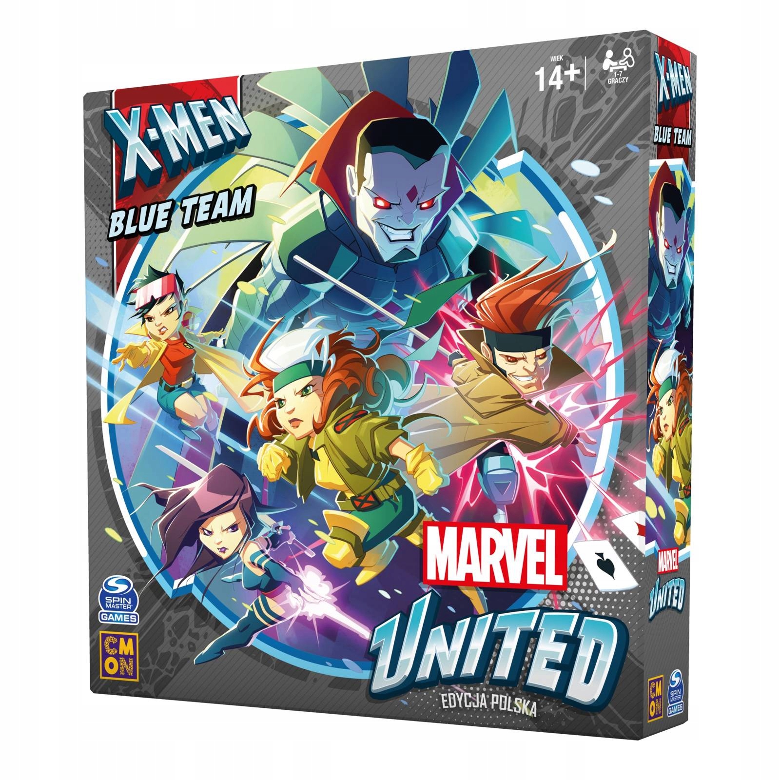 Marvel United X-men Blue Team dodatek do gry planszowej