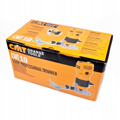 CMT FREZARKA RĘCZNA KRAWĘDZIOWA DO DREWNA CMT10 TRYMER 6,35 6 8mm 550W Rodzaj frezarki krawędziowa