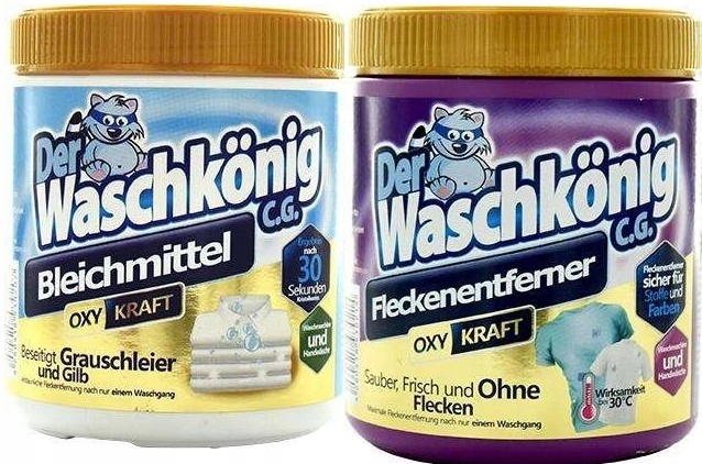 

Waschkonig wybielacz odplamiacz w proszku Zestaw