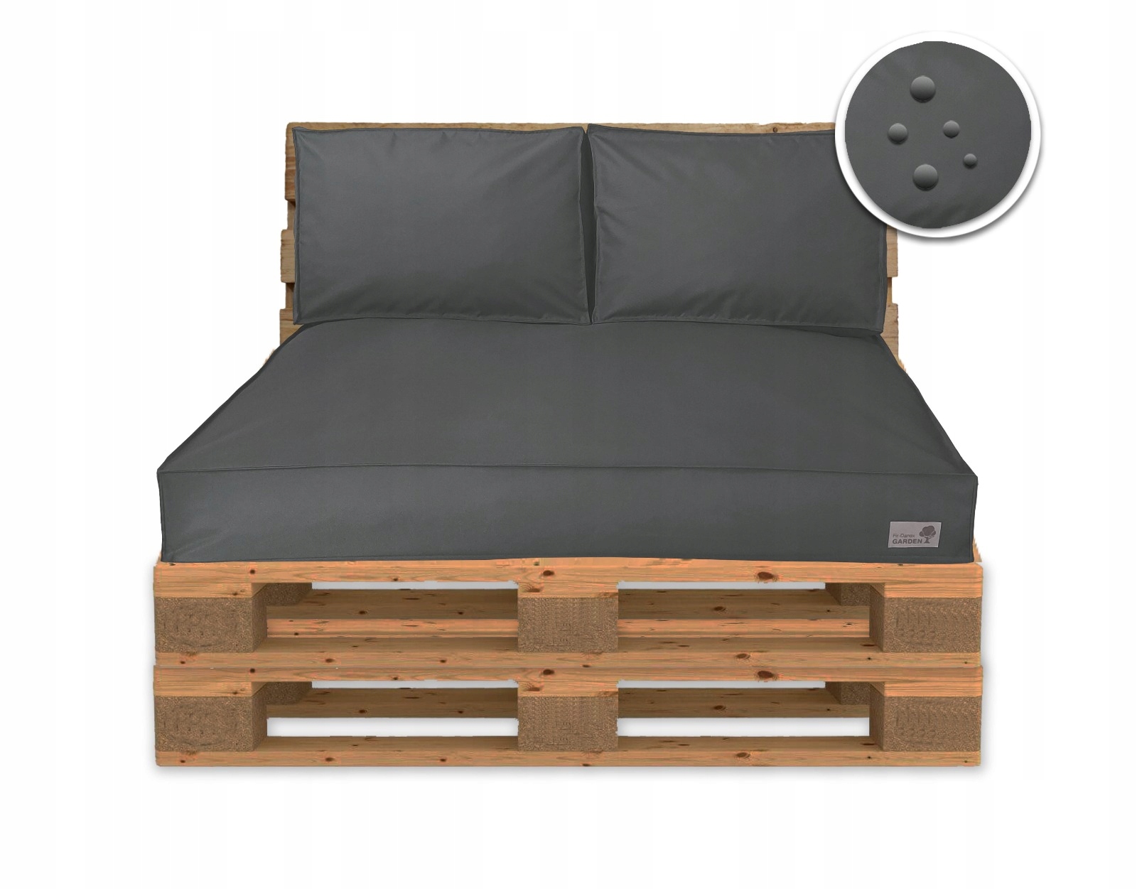 

Poduszka Poduszki Ogrodowe Palety Zestaw 120x80x15