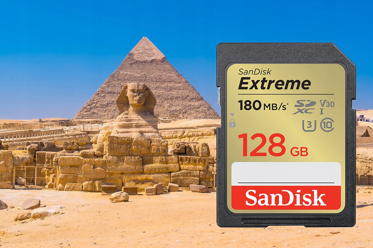 Karta pamięci SANDISK Extreme SDXC 128GB Kod producenta SDSDXVA-128G-GNCIN