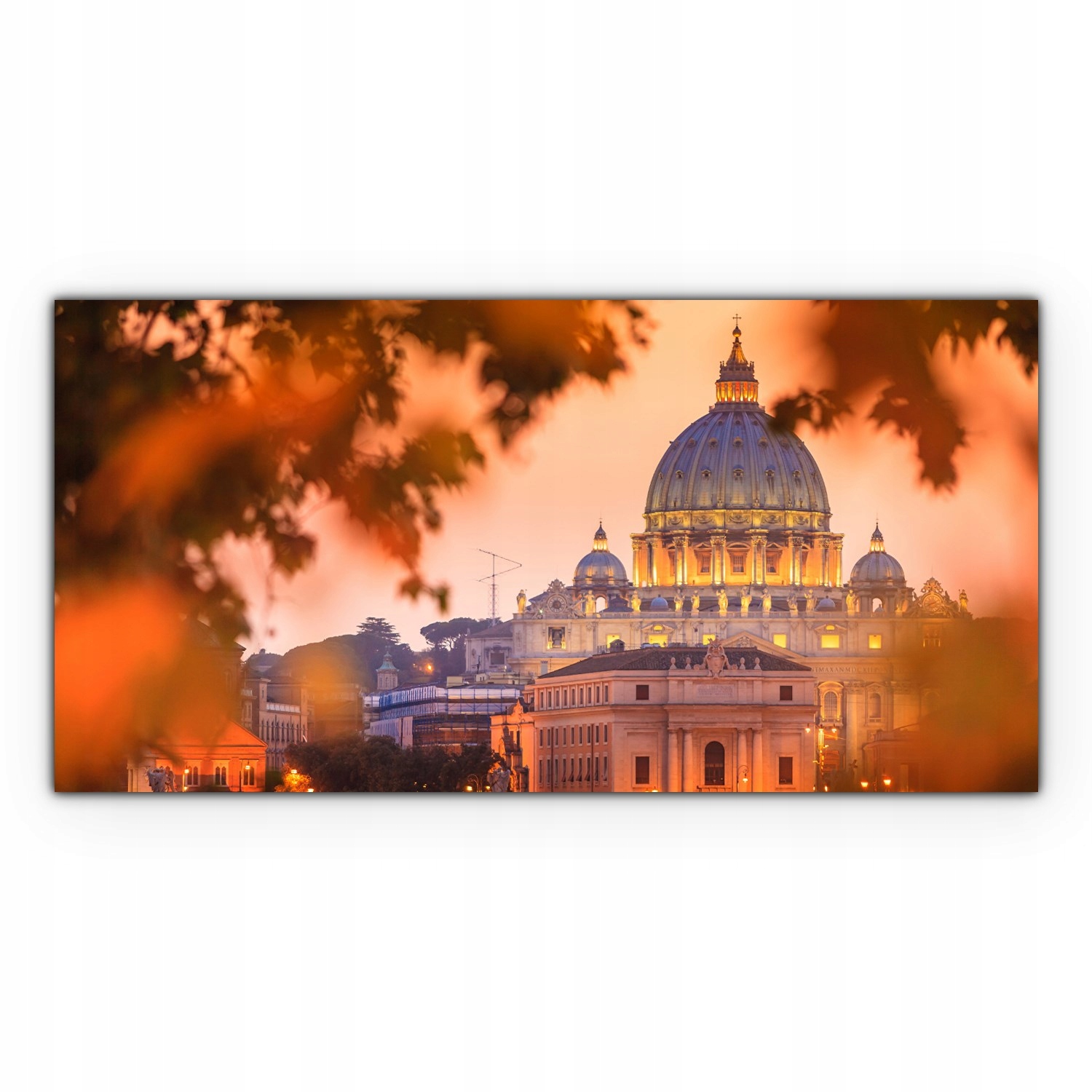 

Canvas do sypialni 140x70 Rzym Watykan Krajobraz