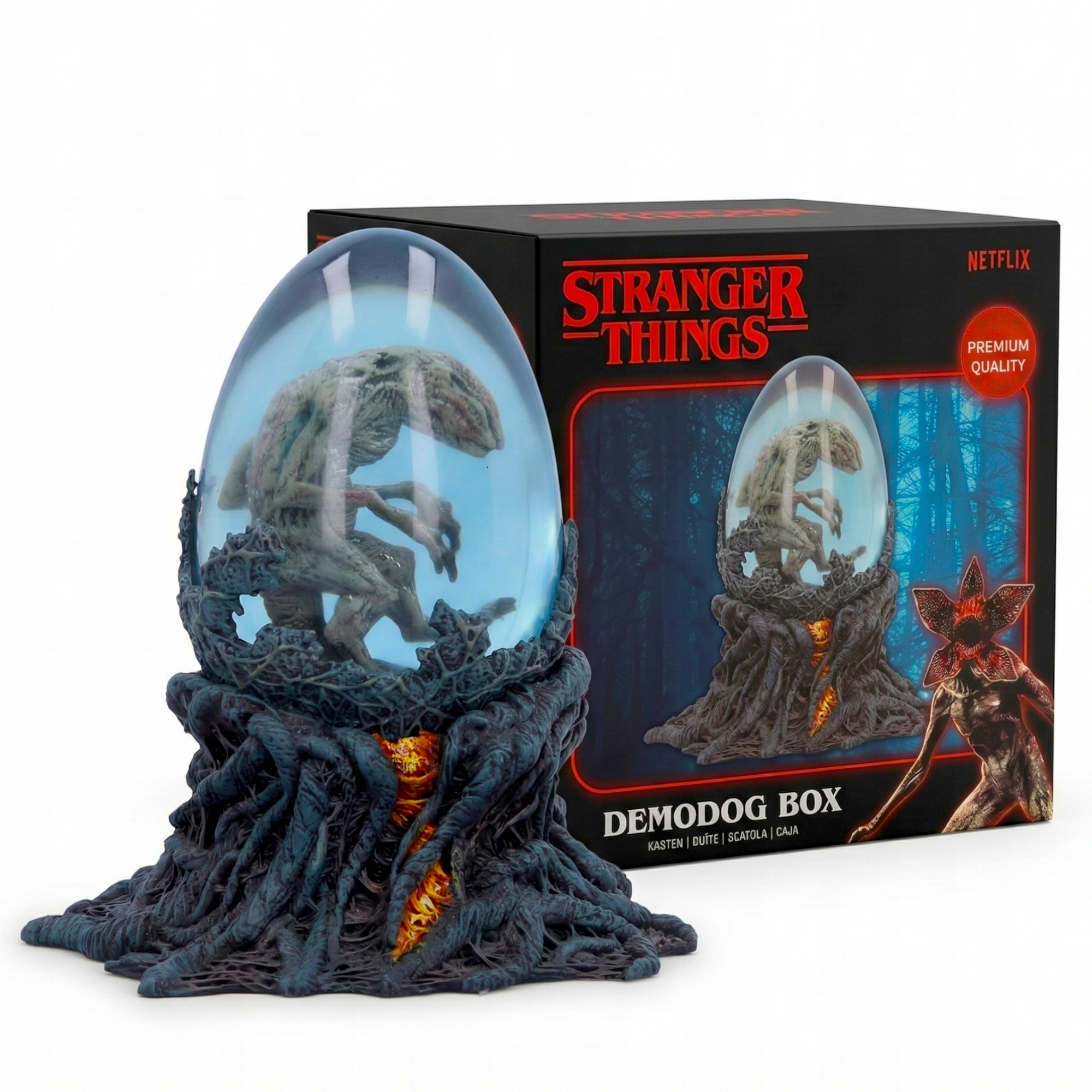 Stranger Things Demodog Box 16 cm Krabička s úložným prostorem na drobnosti Nemesis Now