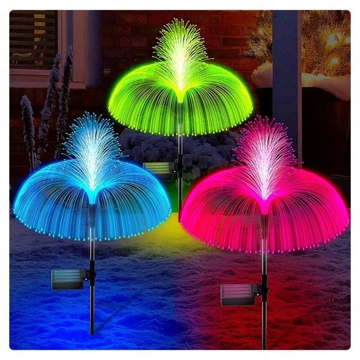 

2SZTK Lampa Solarna Ogrodowa Meduza Wielokolorowa