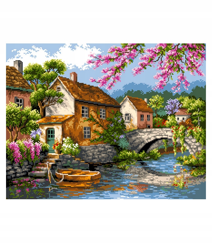 Sada Ariadna kanva mulina vyšívací jehla 53x39 9008