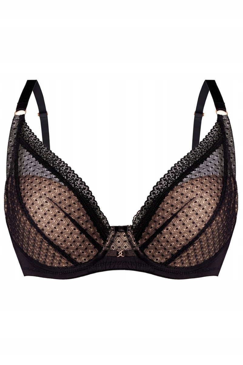 Push-Up podprsenka Renee Černá Mefemi Černá 80D