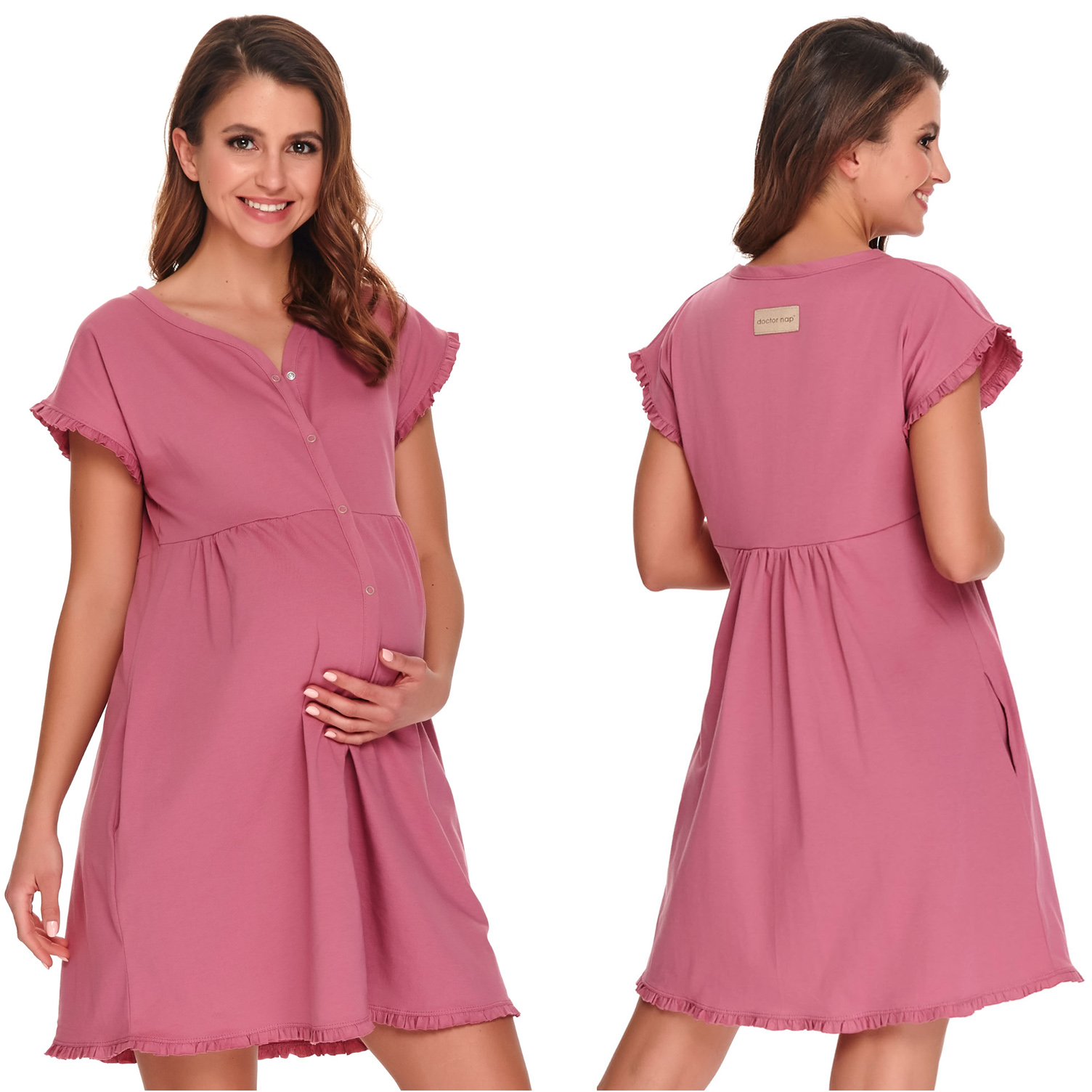 

Doctor Nap 9600 koszula do karmienia ciemny róż M