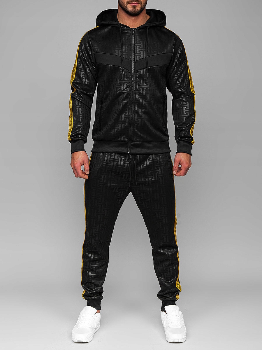 Teplákovka Tepláková Souprava Černý 3A165 Denley_s