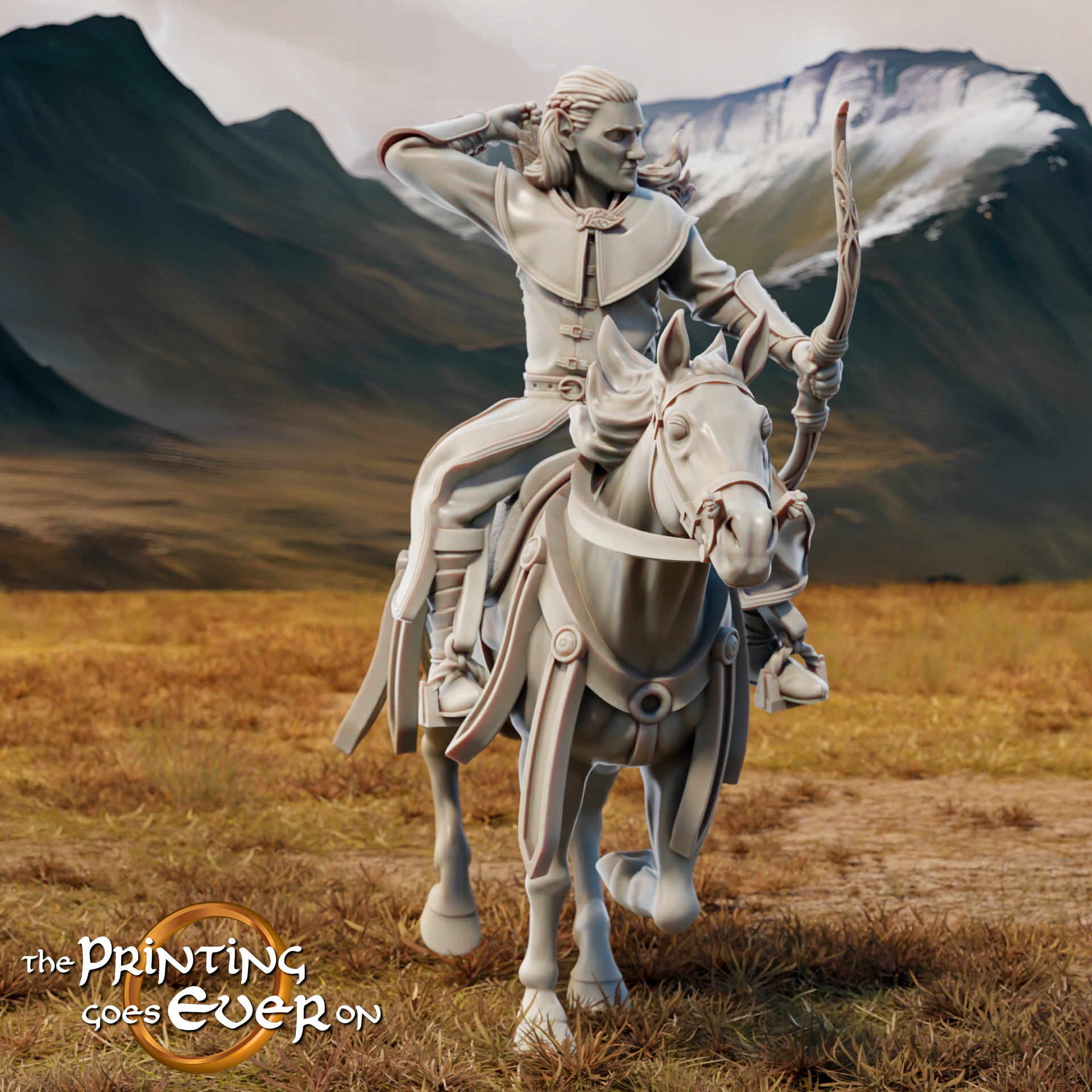 Laigalad Mounted The Printing Goes Ever On