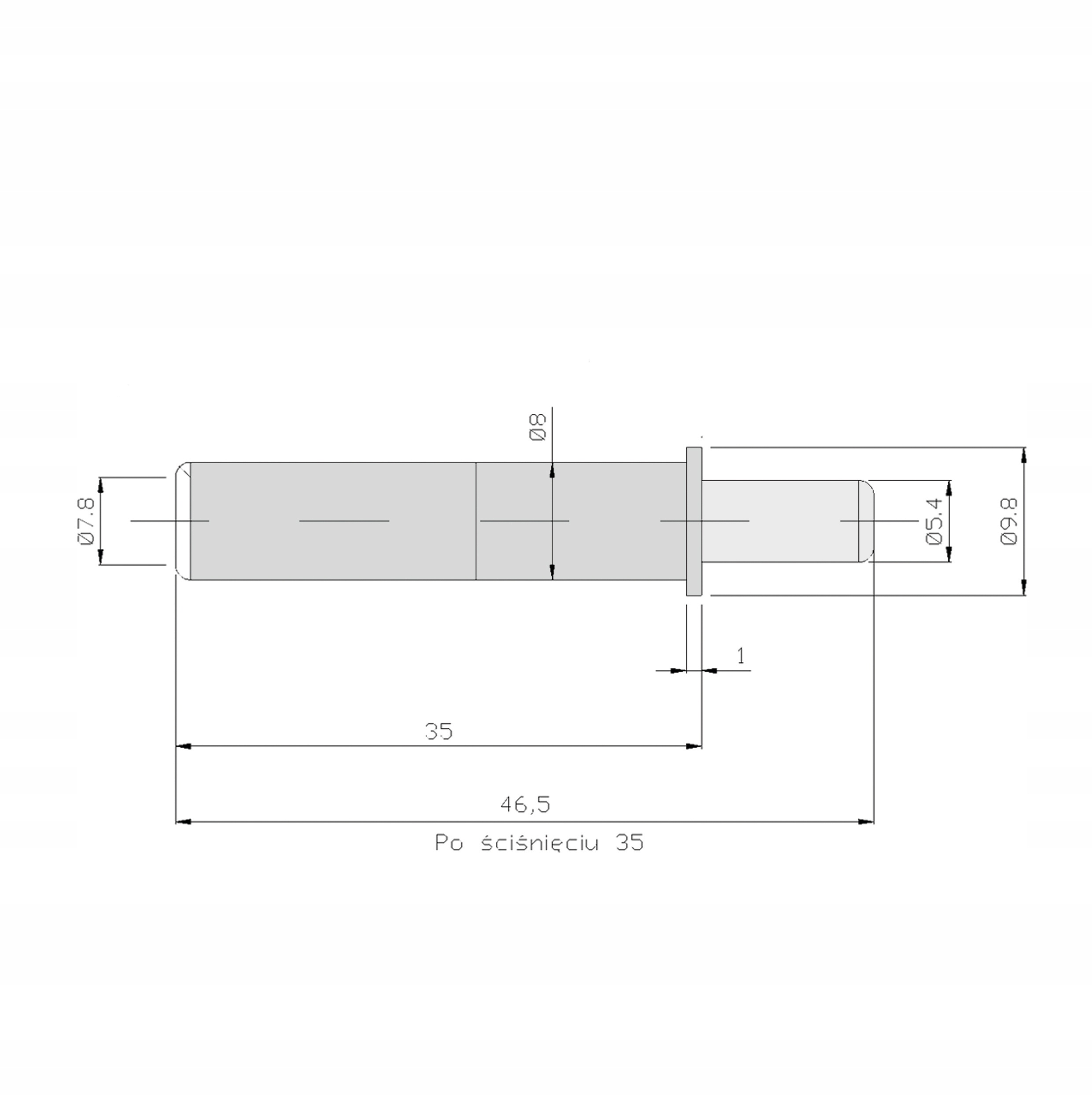 Amortyzator + adapter AIRTIC Biały do mebli Rodzaj amortyzator