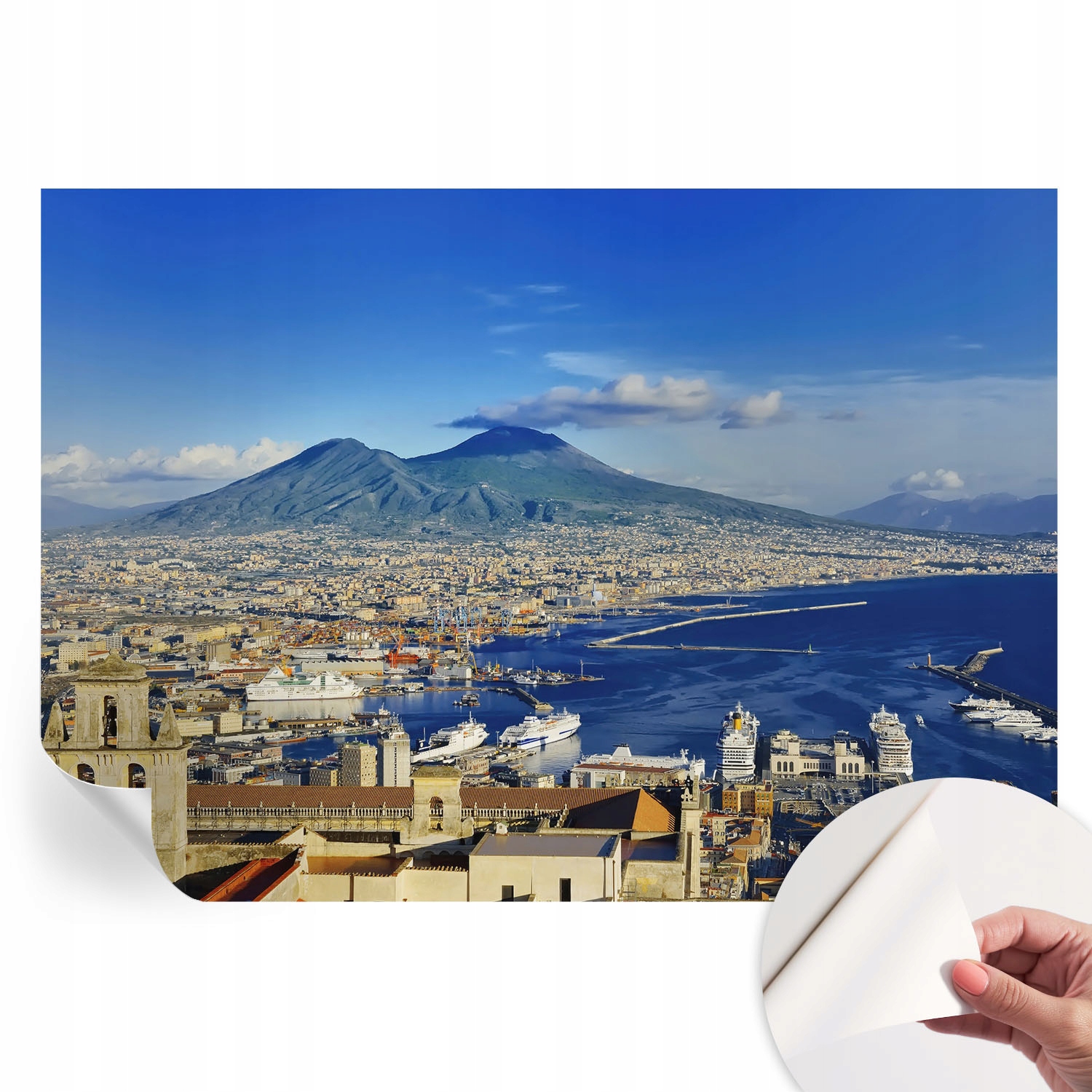 Dekoratívna samolepiaca fototapeta do spálne Prímorská panoráma 312x219