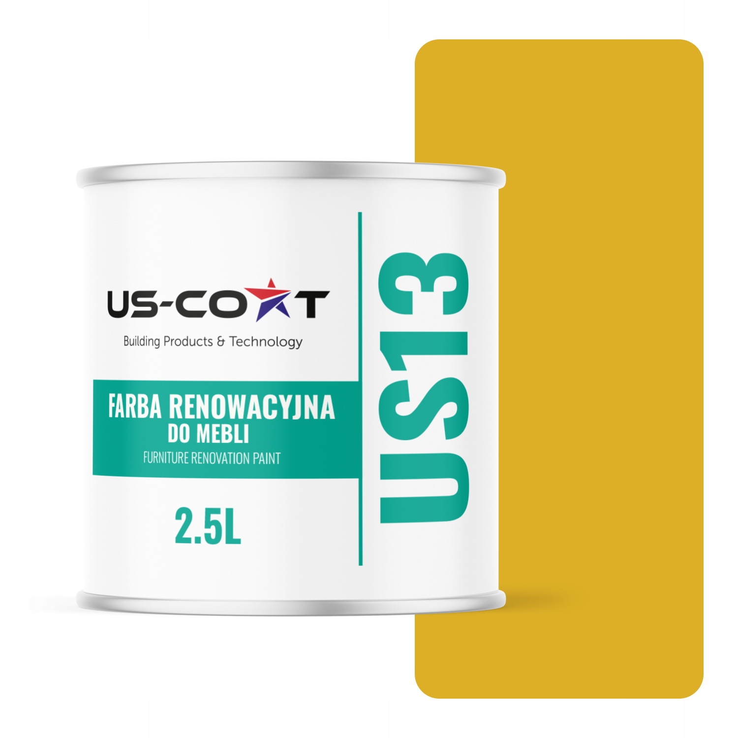 Farba Na Kuchynský Nábytok Predná Strana Žltá Citrónová Ral 1012 Saténová 2,5 L