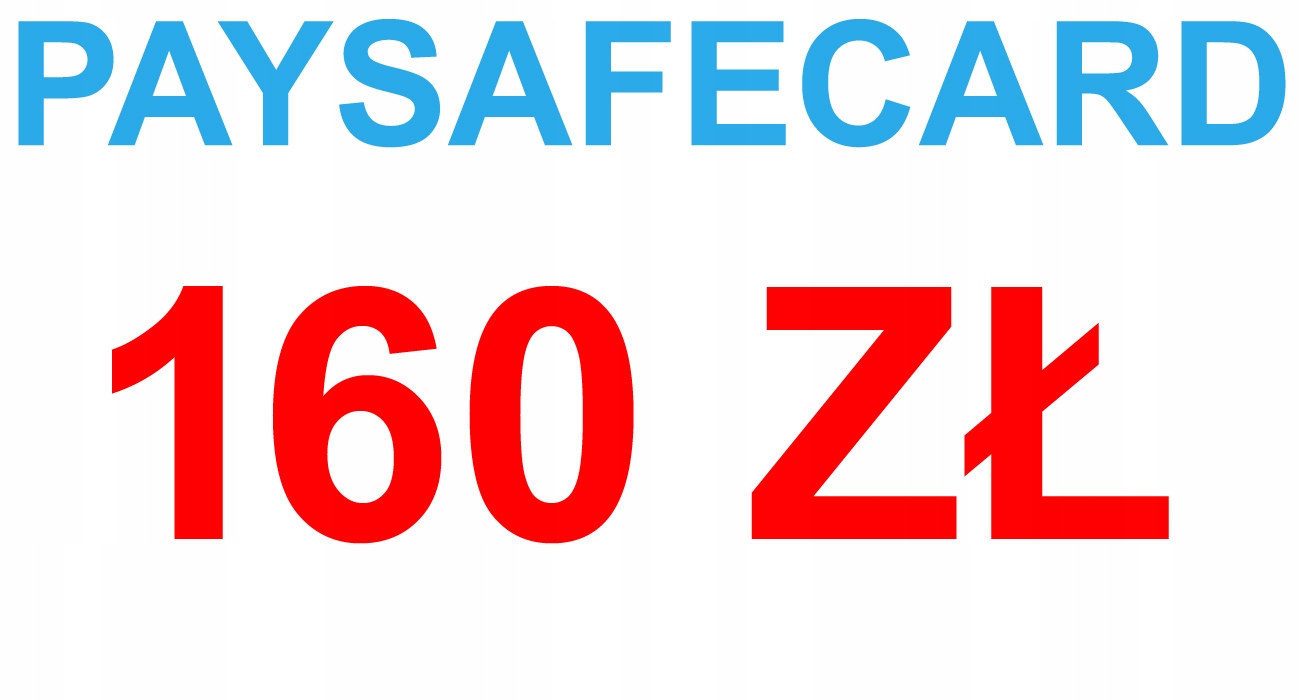 paysafecard 160 PLN