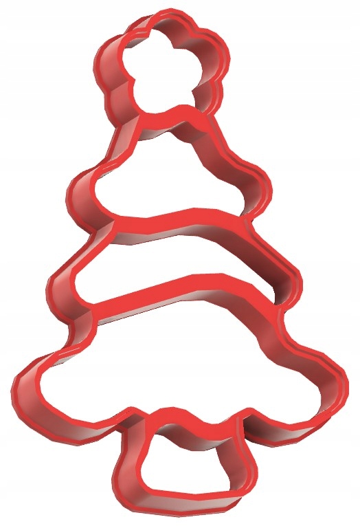 

Foremka wykrawacz ciastek pierników choinka 12cm