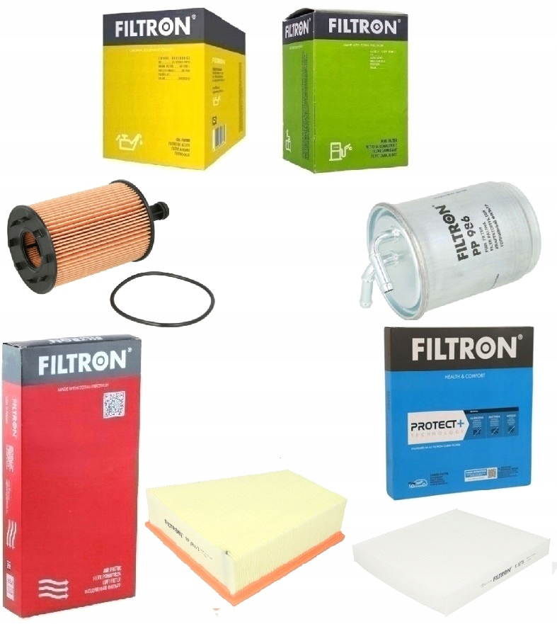 650/1 - FILTRON НАБІР ФІЛЬТРІВ FABIA І II 1.4 2005-10