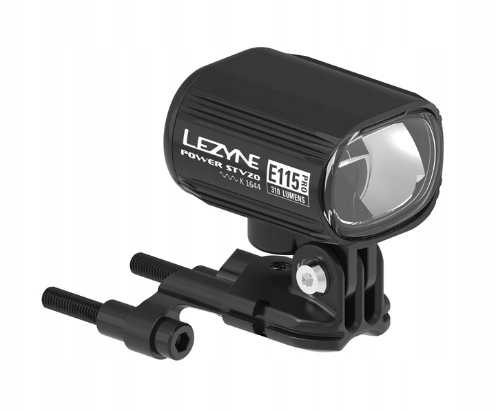 Lampka przód E-bike Power Stvzo Pro E115 Switch Black Lezyne