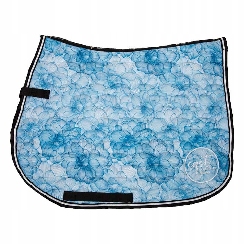 czaprak limitowany Blue Flowers Wszechstronny VS do jazdy konnej dla koni