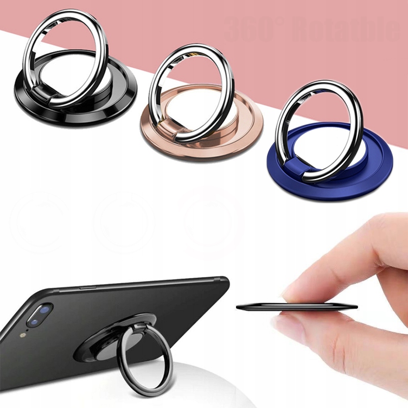 UCHWYT NA TELEFON PODSTAWKA RING DO ETUI MAGNET Kod producenta RING06 UCHWYT RING