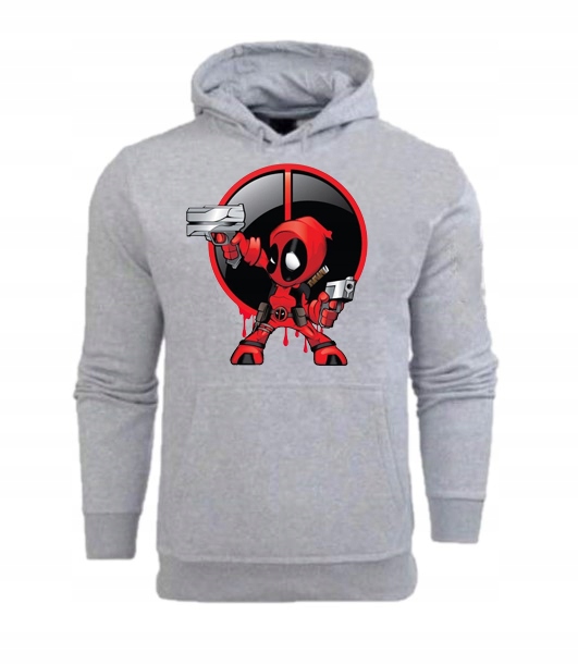 

Męska Bluza Z Kapturem Deadpool Roz.m