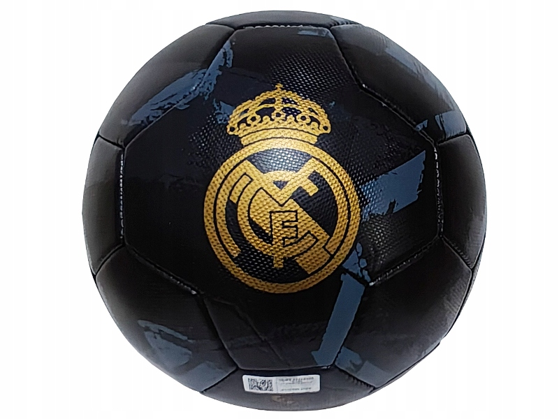 Piłka Nożna Real Madryt Rozmiar 5 Czarna Black & Gold Sezon 25/26