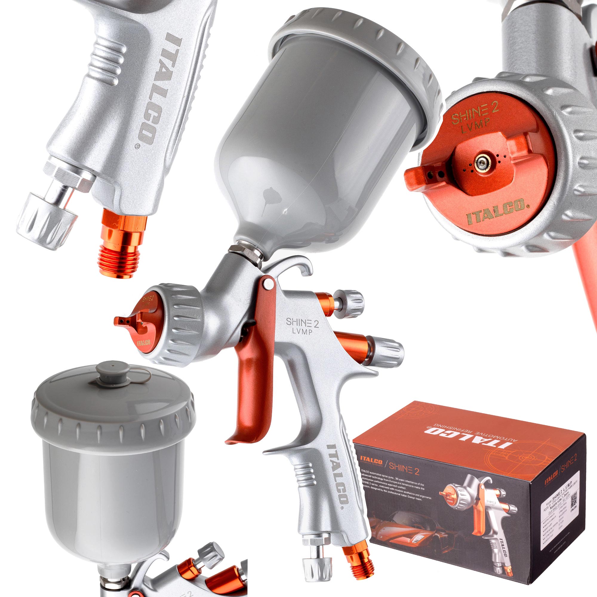 Prémiová Lakovací Pistole Lvmp 1,3 MM Pro Malování Barvami