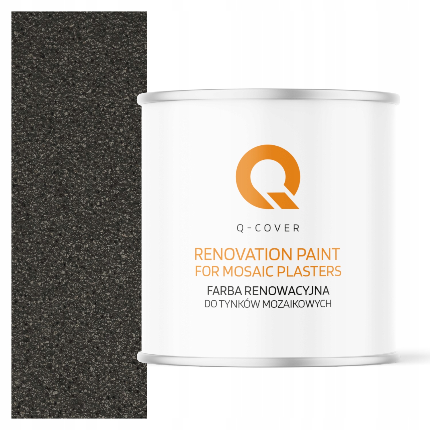 Barva na mozaikovou omítku Renovační 2.5L Obnova Šedá Tmavě Ral 7022
