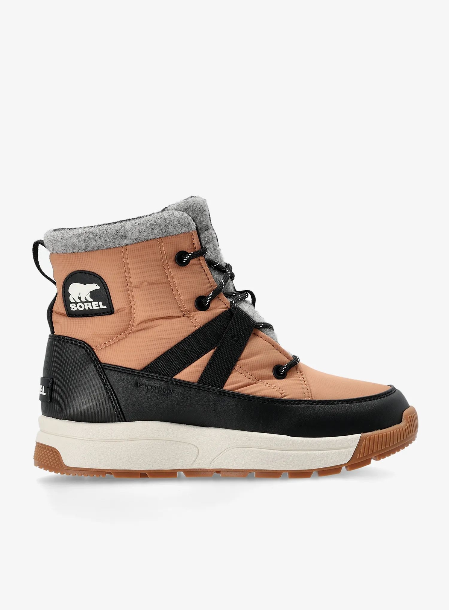 Dámské zimní boty Sorel Whitney III Mid Wp tawny buff/black