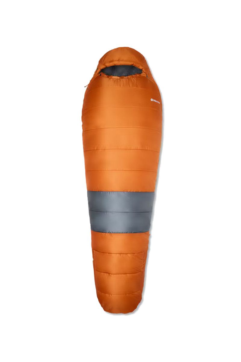 Marmot Turistický spací pytel Trestles Elite Eco 0 oranžový levý