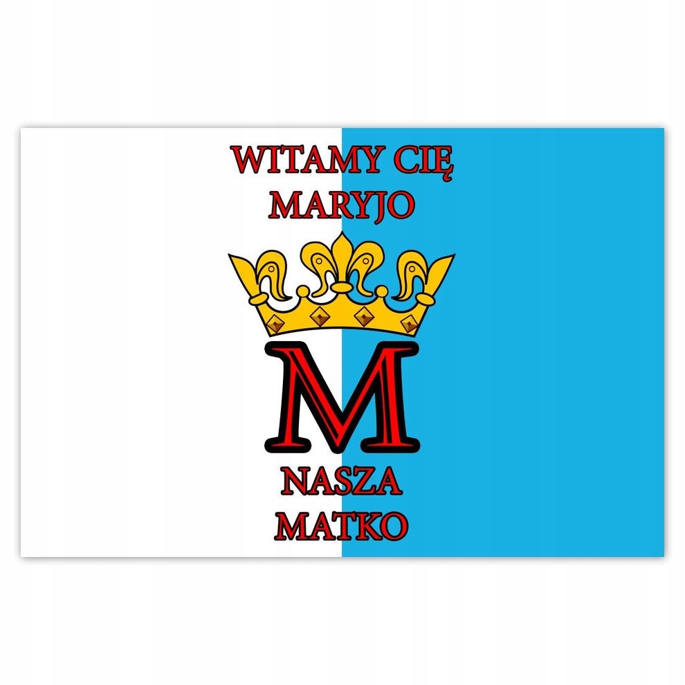 

Naklejki 93x62 Witam Cię Maryjo Matko