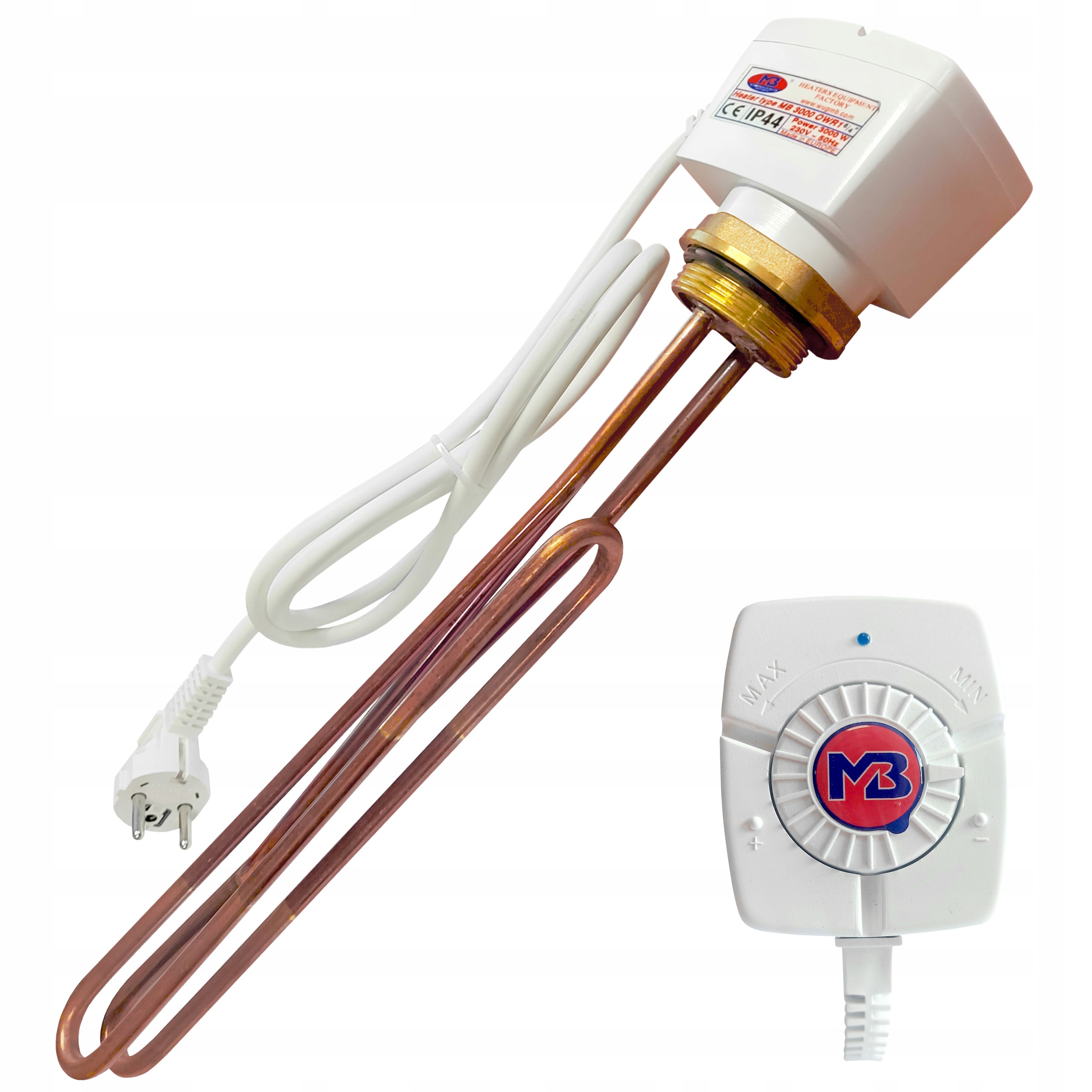 

Grzałka Do Bojlera 6/4' 3000W Z Termostatem Wug Mb