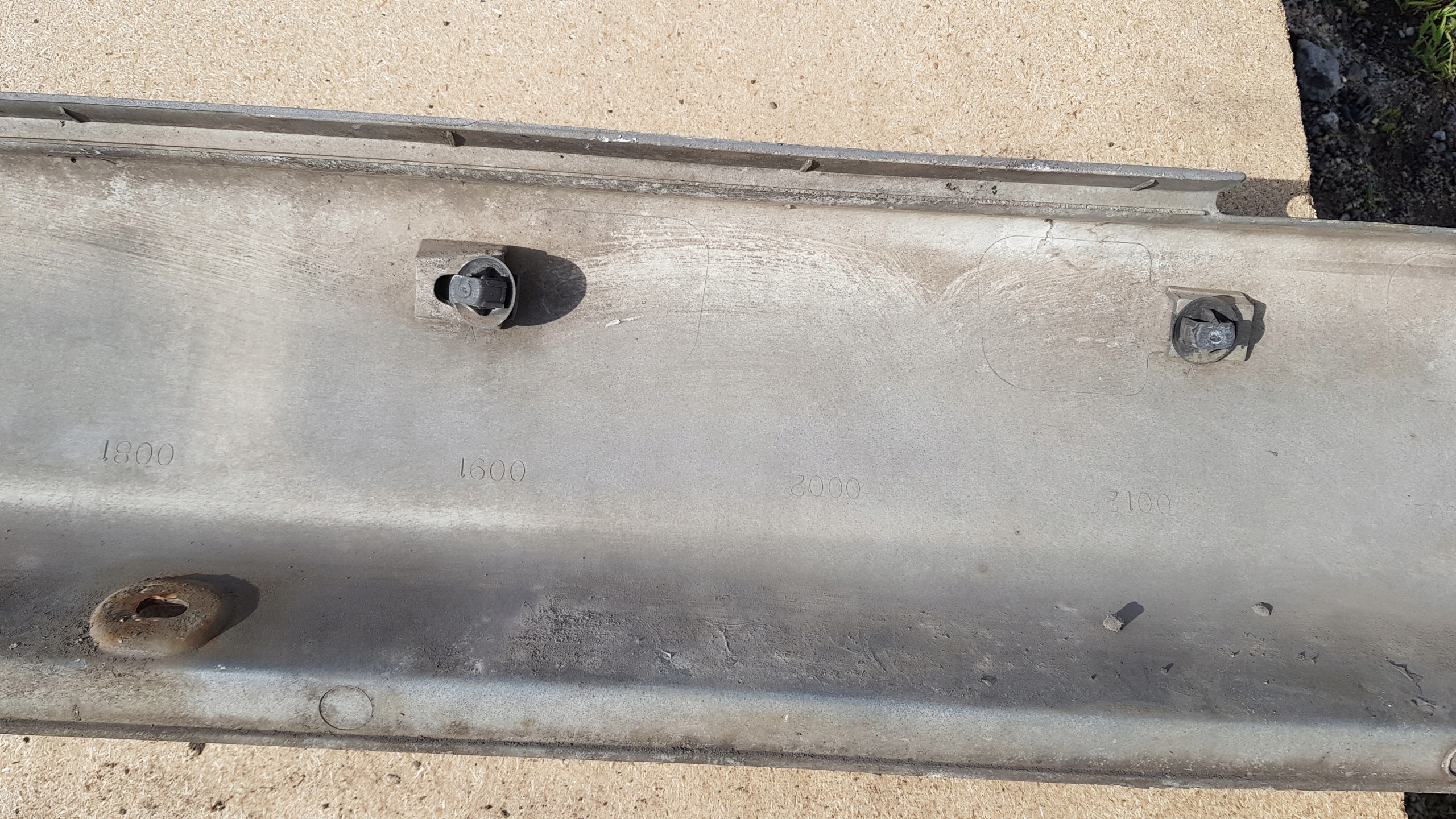 MERCEDES W163 moulding threshold right 1636900240