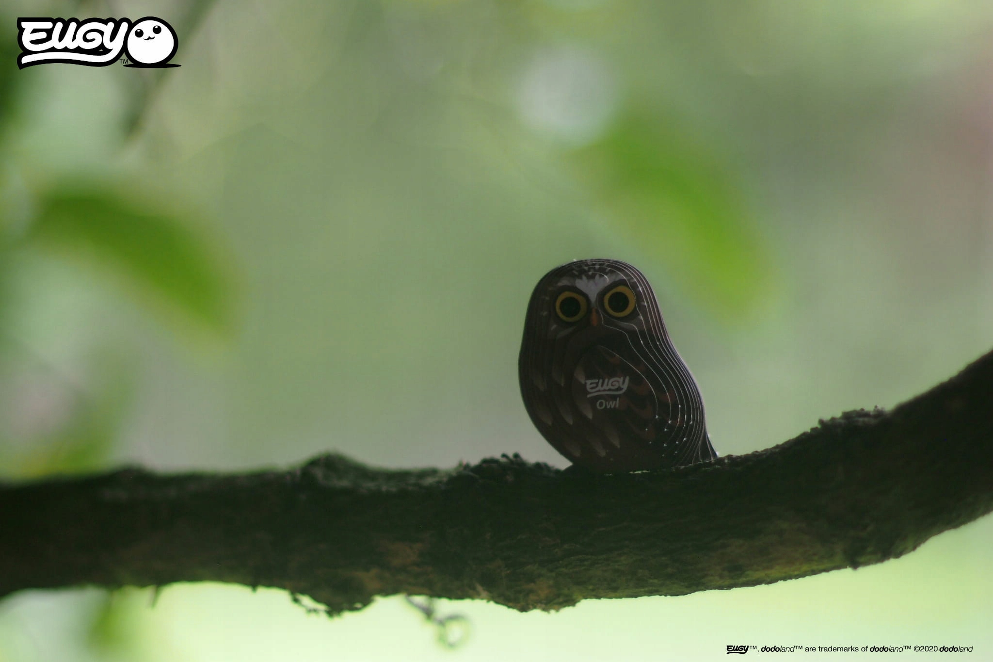 SOWA EKO UKŁADANKA PUZZLE 3D EUGY Materiał karton inny