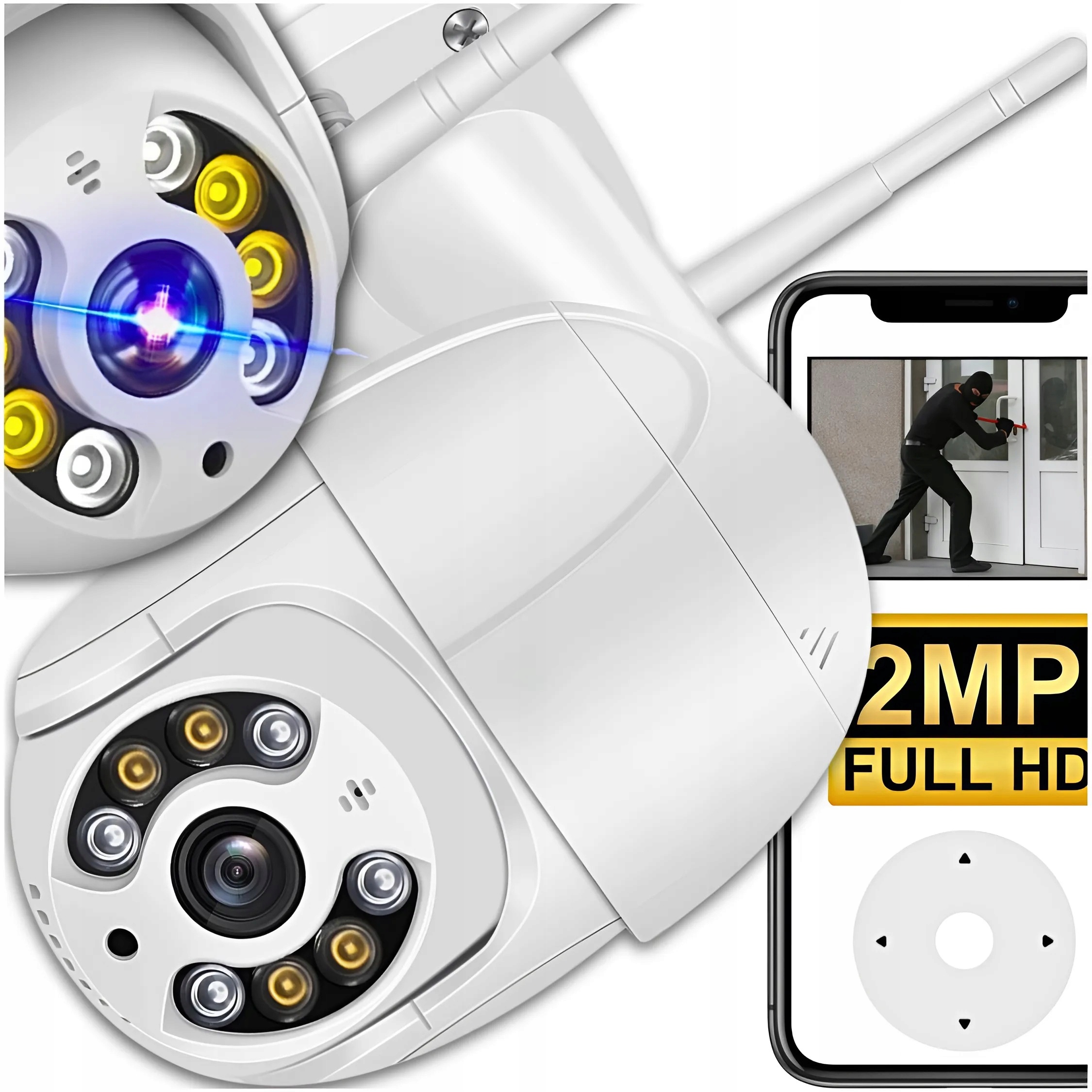 Kamera Zewnętrzna Do Monitoringu Wifi Kamera Ip Podgląd Na Żywo