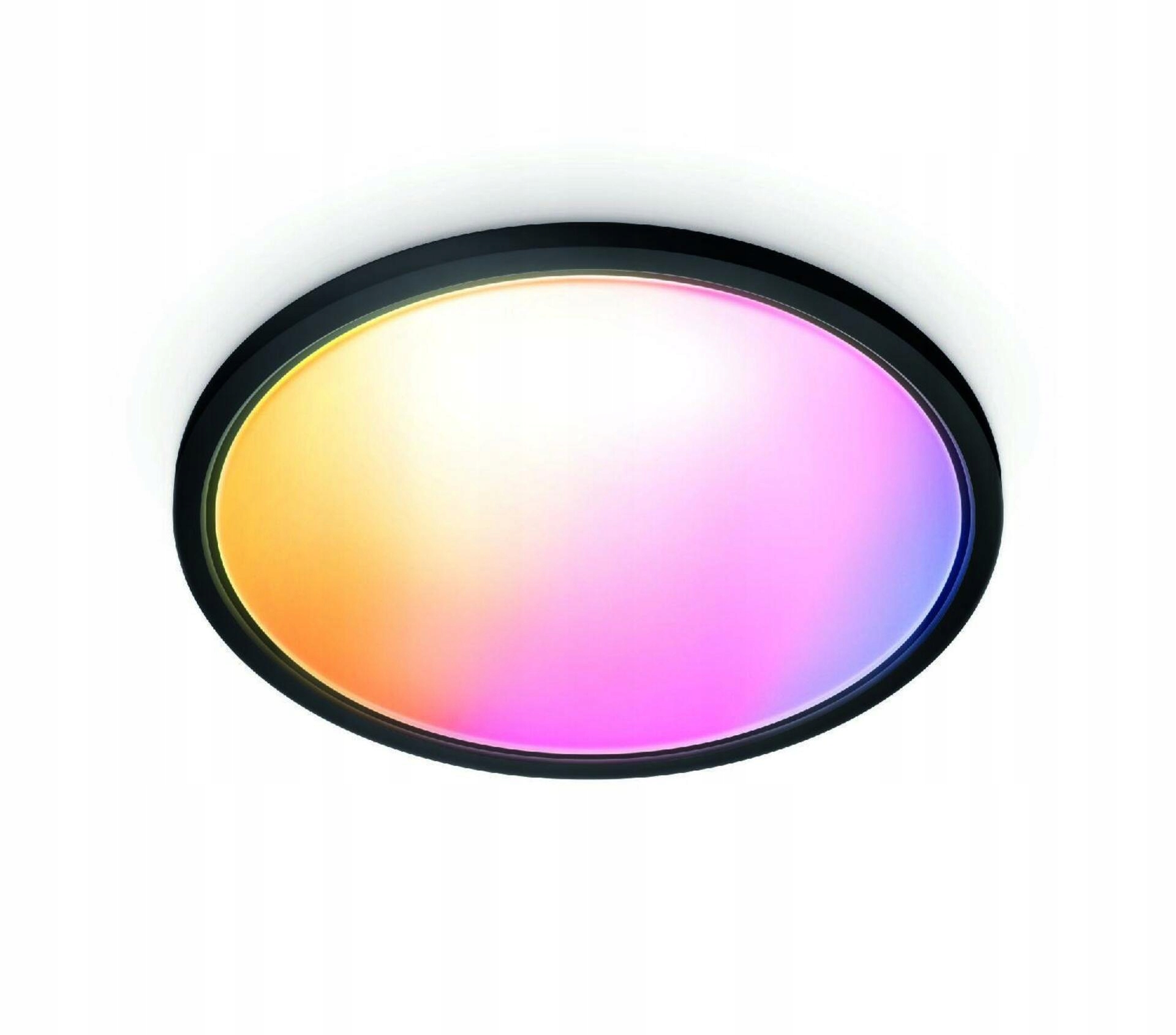 Stropné Led svietidlo WiZ SuperSlim 32W 3750lm 2700-6500K Rgb IP20 54cm, čierne