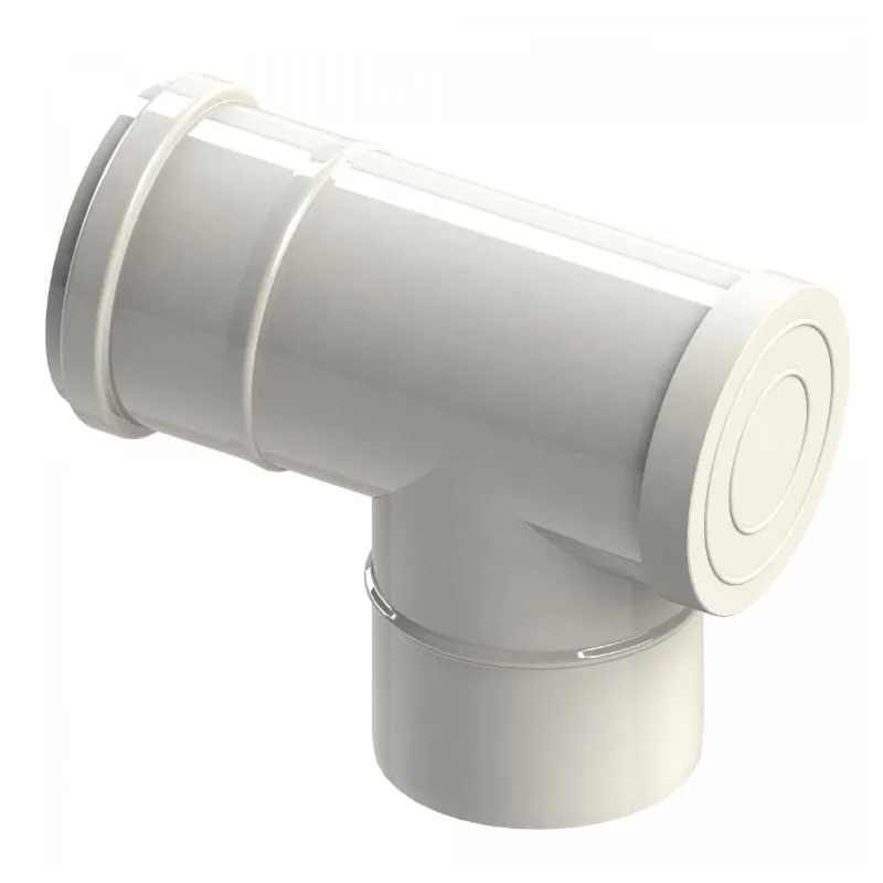 Viessmann trójnik przyłącz redukcyjny sps 90° fi 60/100 x 80/125 7663726