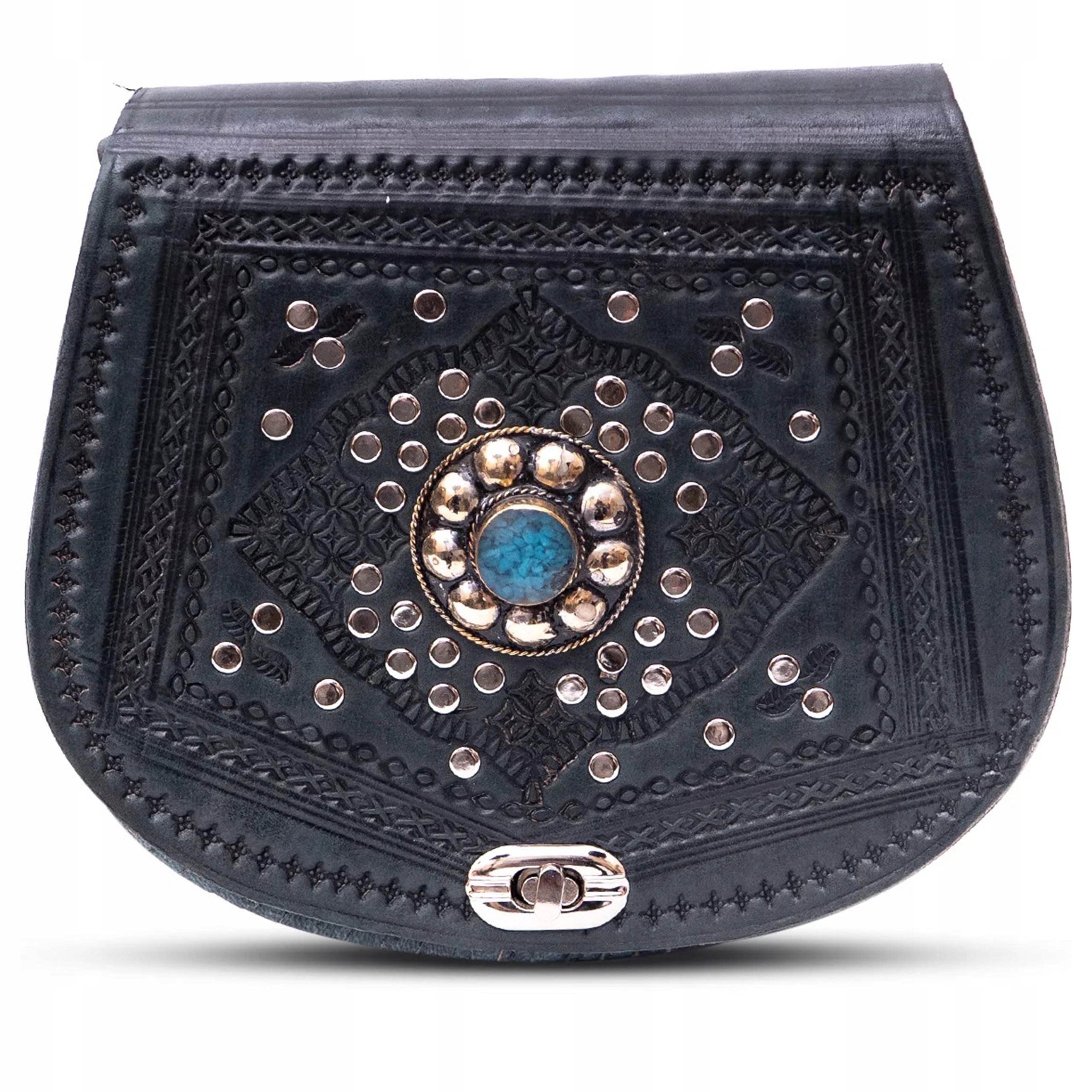 Dámská kabelka přes rameno Kožená Orientální Etnická z Maroka