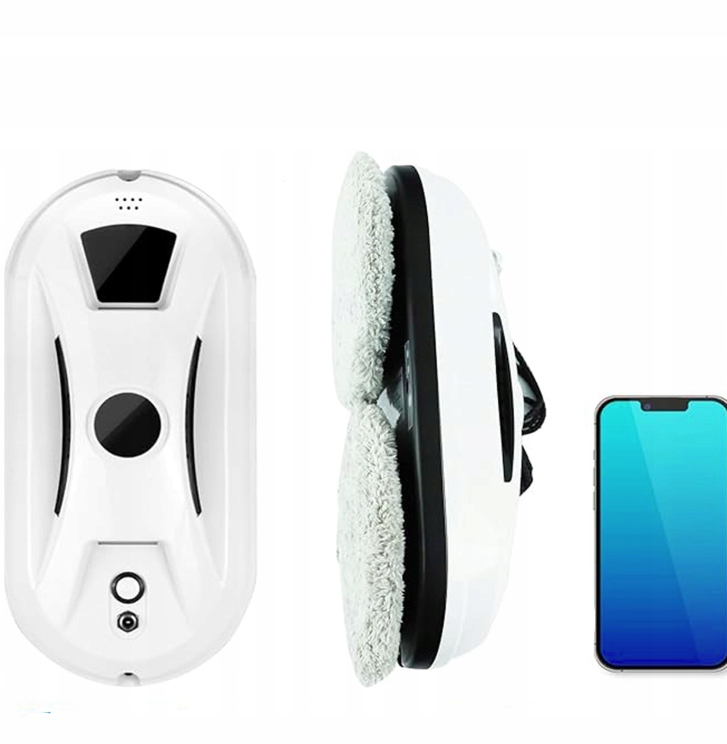 ROBOT MYJĄCY SZYBY OKNA LUSTRA GLAZURY INTELIGENTY AUTOMATYCZNE MYCIE SZYB Moc 800 W