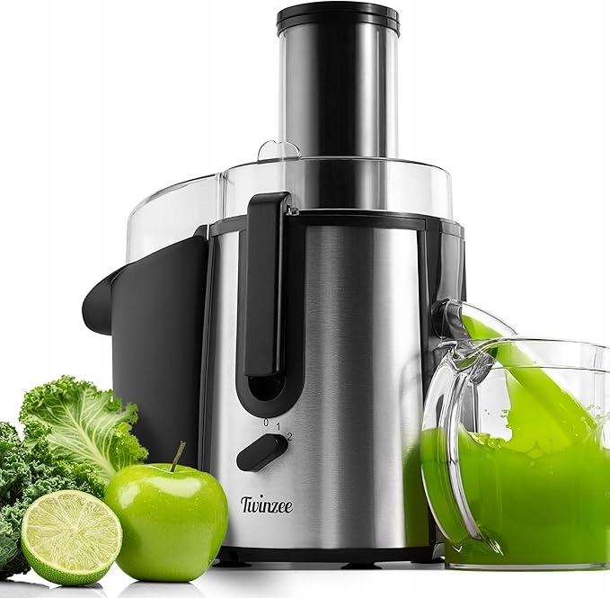 Odšťavňovač Twinzee 850 W stříbrný/šedý 850 W