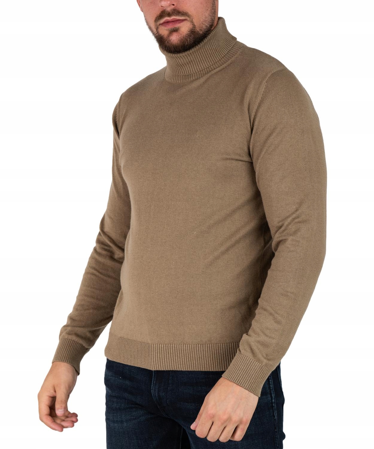 Gof Wrangler Roll Neck Knit 112343113 W8D42PM24 Olověná šedá velikost S